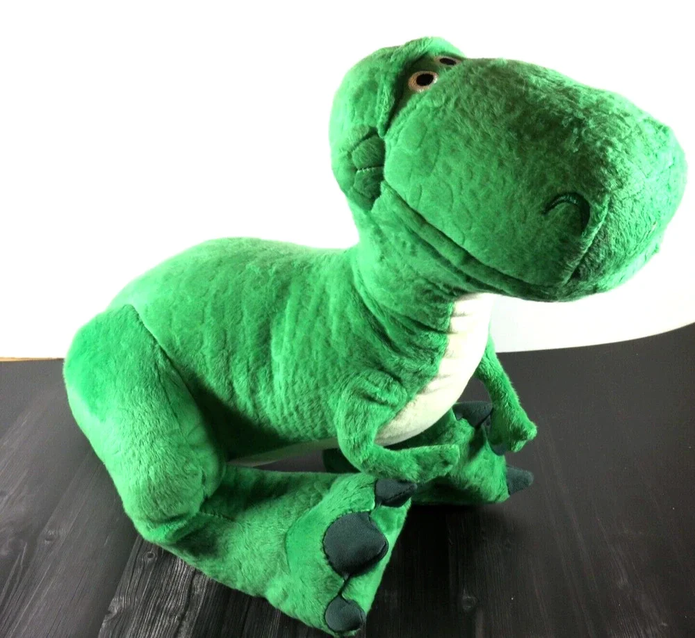 Rex T-Rex Dinosaur Toy Story Disney Store Plush Pixar Green Stuffed Animal